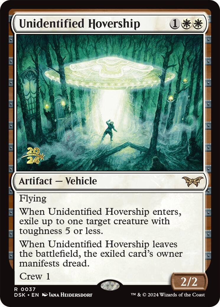 Unidentified Hovership [Duskmourn: House of Horror Prerelease Promos] | Gear Gaming Fayetteville