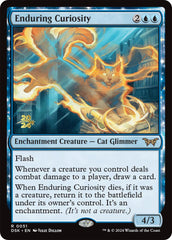 Enduring Curiosity [Duskmourn: House of Horror Prerelease Promos] | Gear Gaming Fayetteville