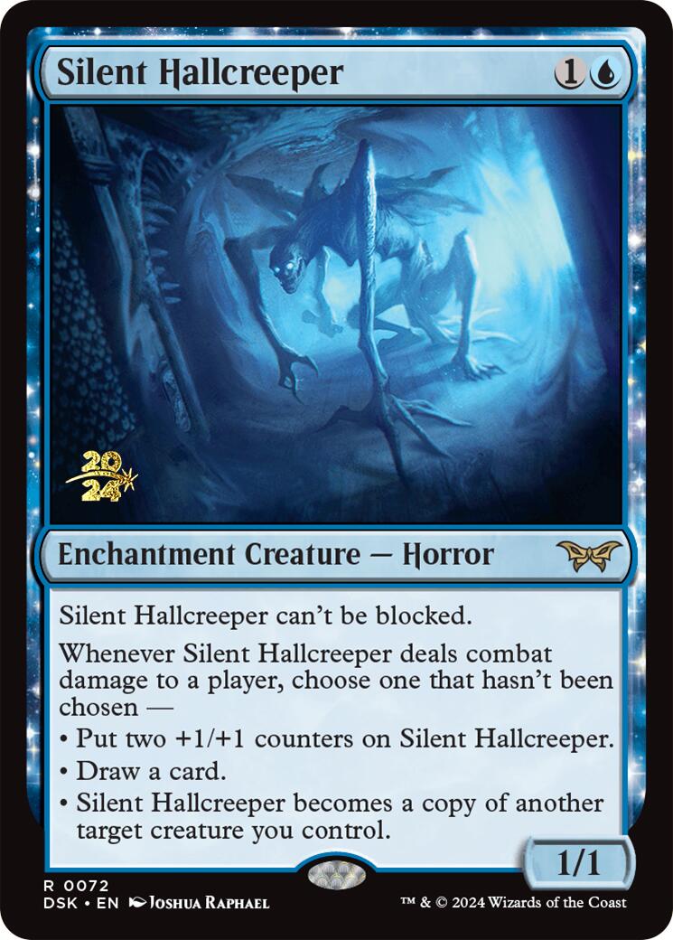 Silent Hallcreeper [Duskmourn: House of Horror Prerelease Promos] | Gear Gaming Fayetteville