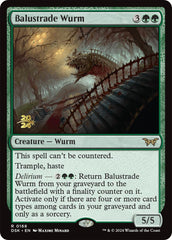 Balustrade Wurm [Duskmourn: House of Horror Prerelease Promos] | Gear Gaming Fayetteville