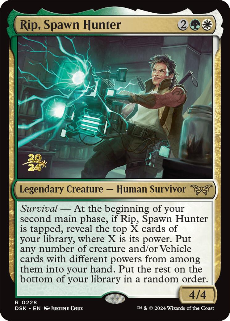 Rip, Spawn Hunter [Duskmourn: House of Horror Prerelease Promos] | Gear Gaming Fayetteville