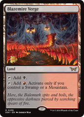 Blazemire Verge [Duskmourn: House of Horror Prerelease Promos] | Gear Gaming Fayetteville