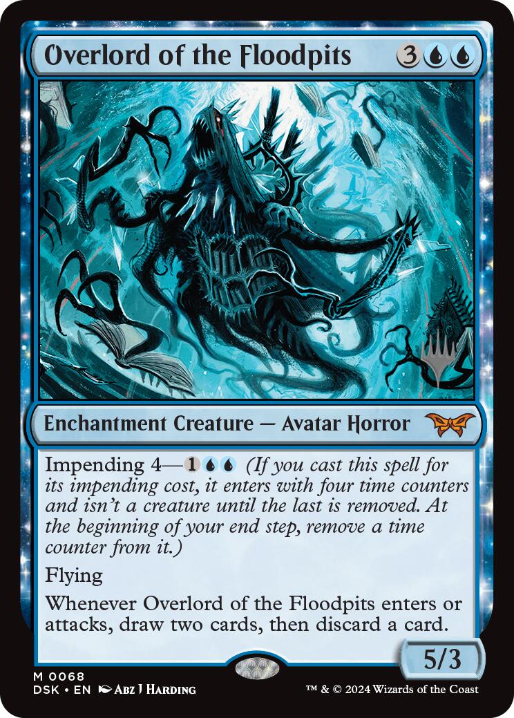 Overlord of the Floodpits [Duskmourn: House of Horror Promos] | Gear Gaming Fayetteville