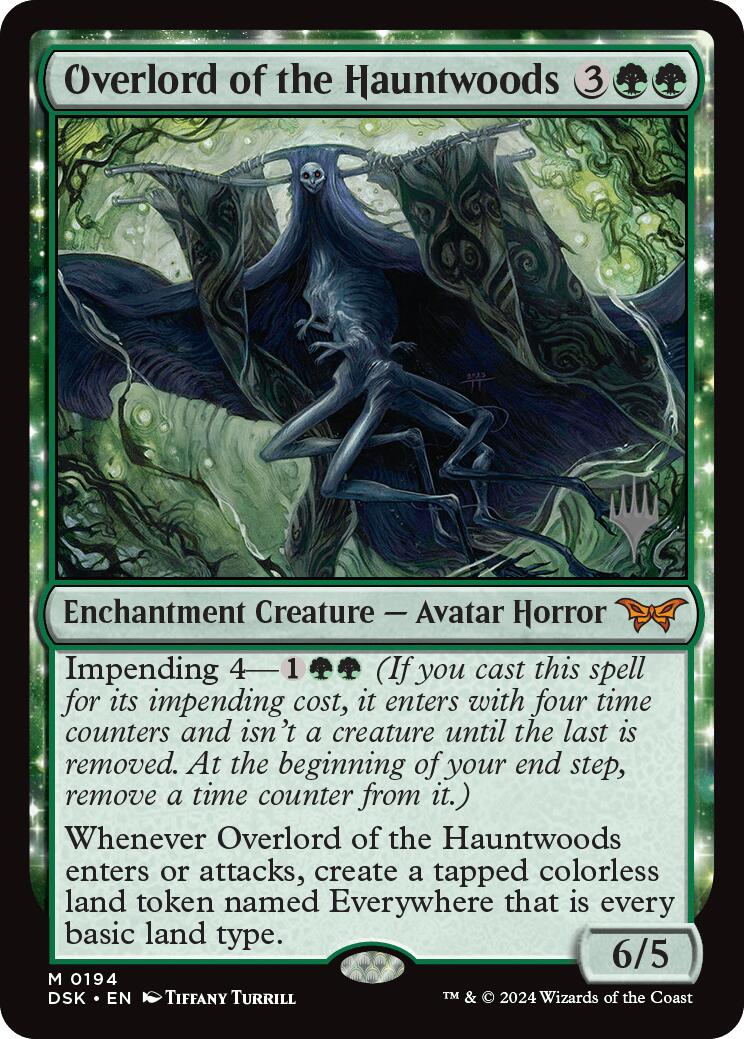 Overlord of the Hauntwoods [Duskmourn: House of Horror Promos] | Gear Gaming Fayetteville