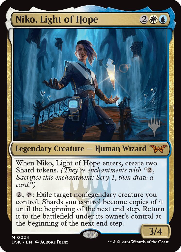 Niko, Light of Hope (Promo Pack) [Duskmourn: House of Horror Promos] | Gear Gaming Fayetteville