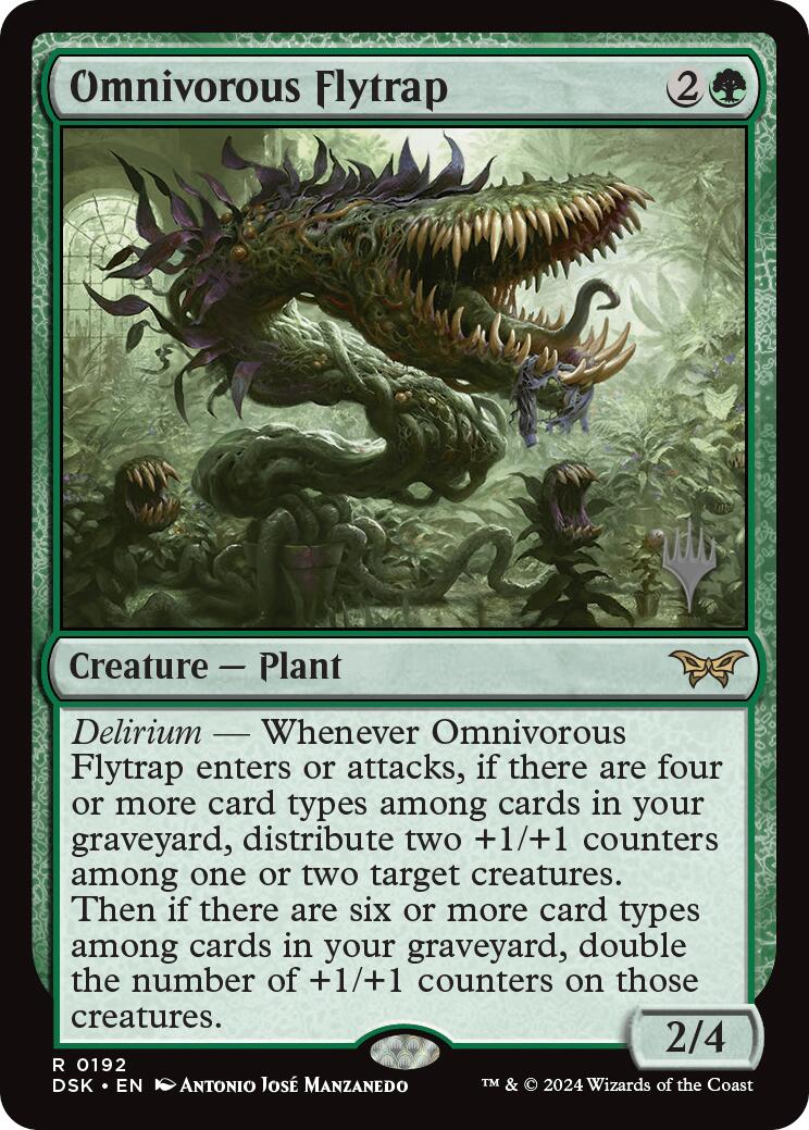 Omnivorous Flytrap [Duskmourn: House of Horror Promos] | Gear Gaming Fayetteville