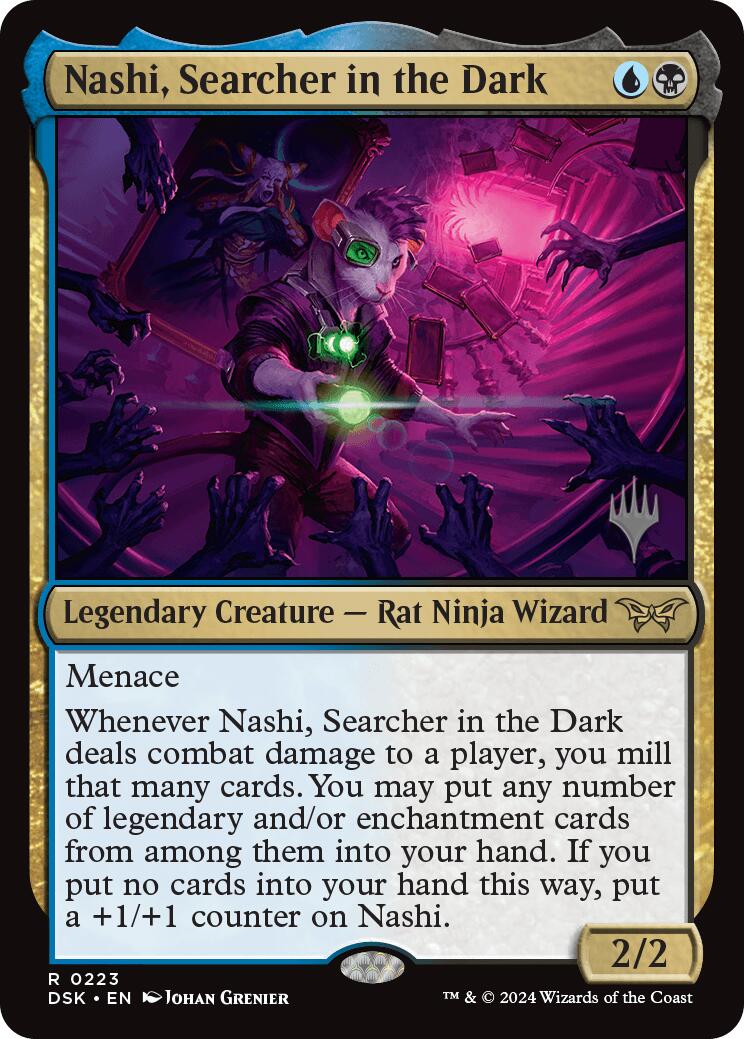 Nashi, Searcher in the Dark (Promo Pack) [Duskmourn: House of Horror Promos] | Gear Gaming Fayetteville