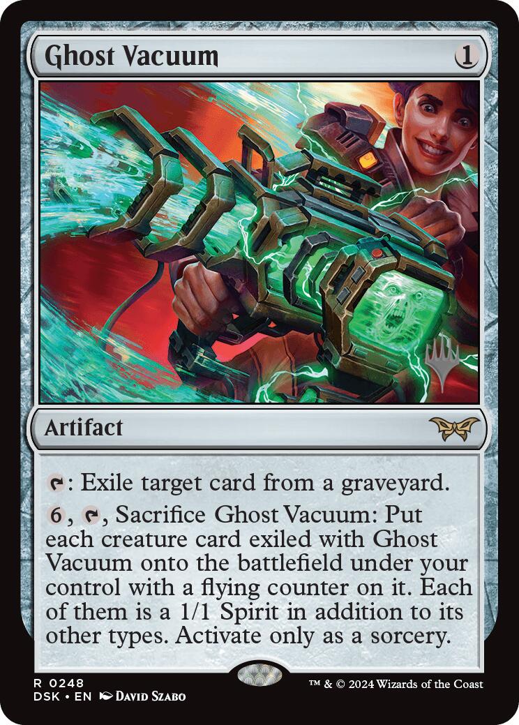 Ghost Vacuum (Promo Pack) [Duskmourn: House of Horror Promos] | Gear Gaming Fayetteville