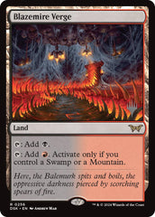 Blazemire Verge [Duskmourn: House of Horror Promos] | Gear Gaming Fayetteville