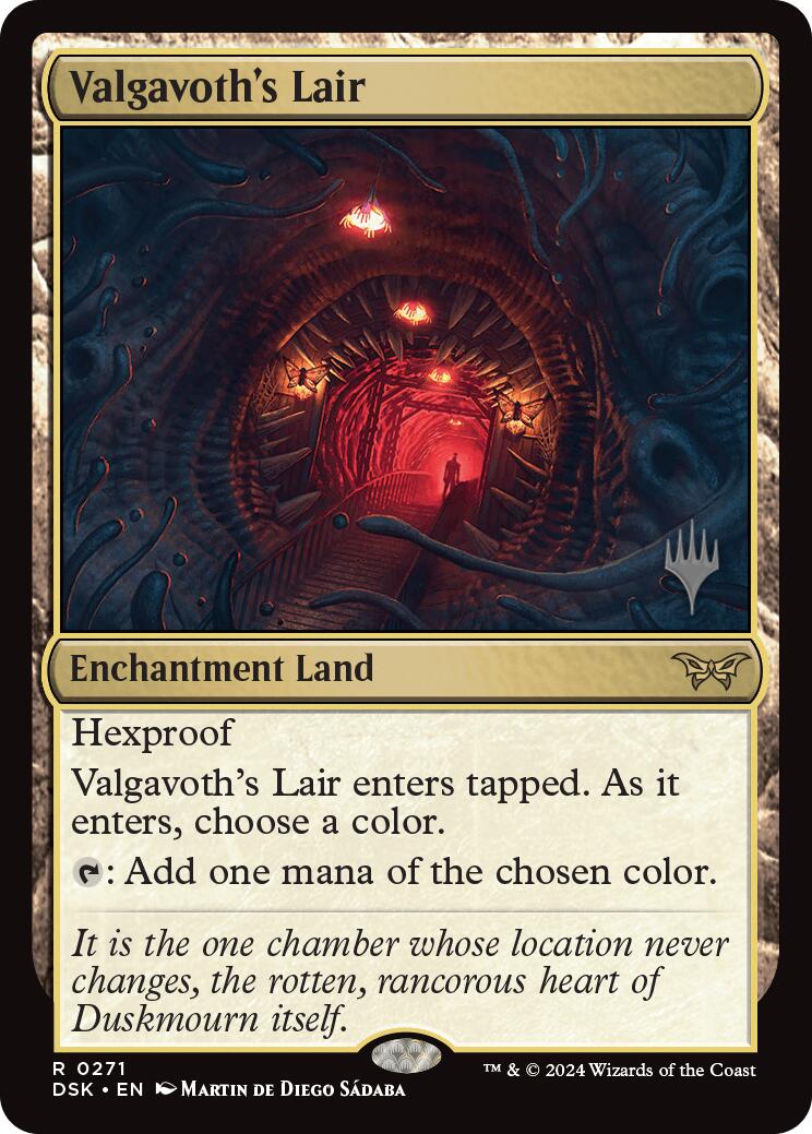 Valgavoth's Lair [Duskmourn: House of Horror Promos] | Gear Gaming Fayetteville