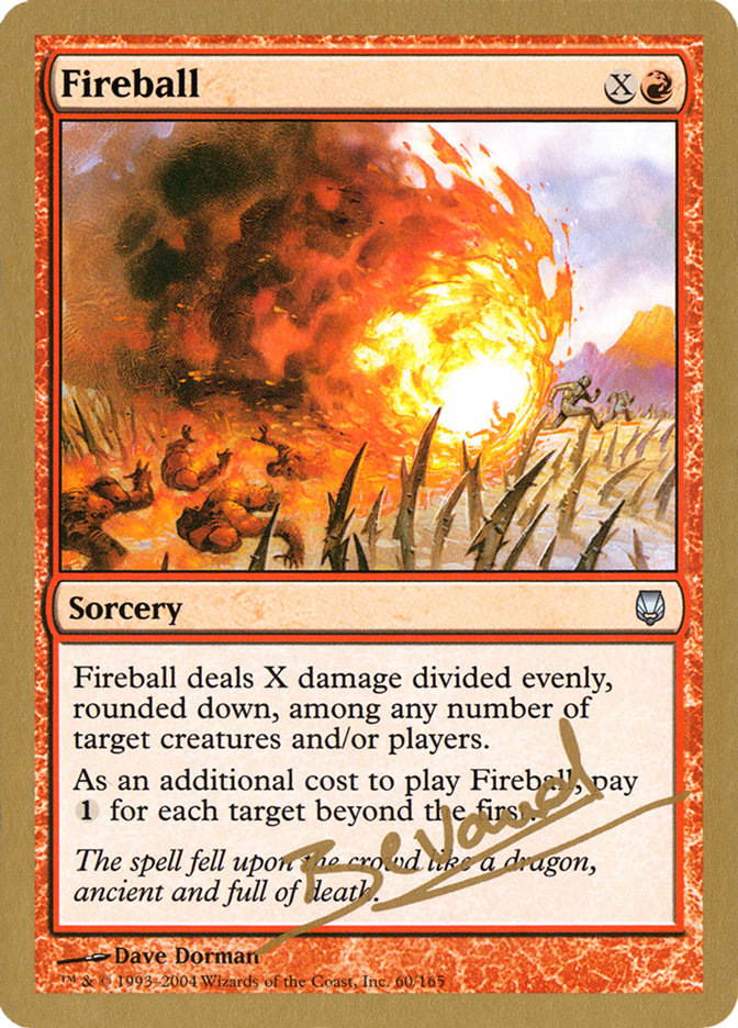 Fireball (Manuel Bevand) [World Championship Decks 2004] | Gear Gaming Fayetteville