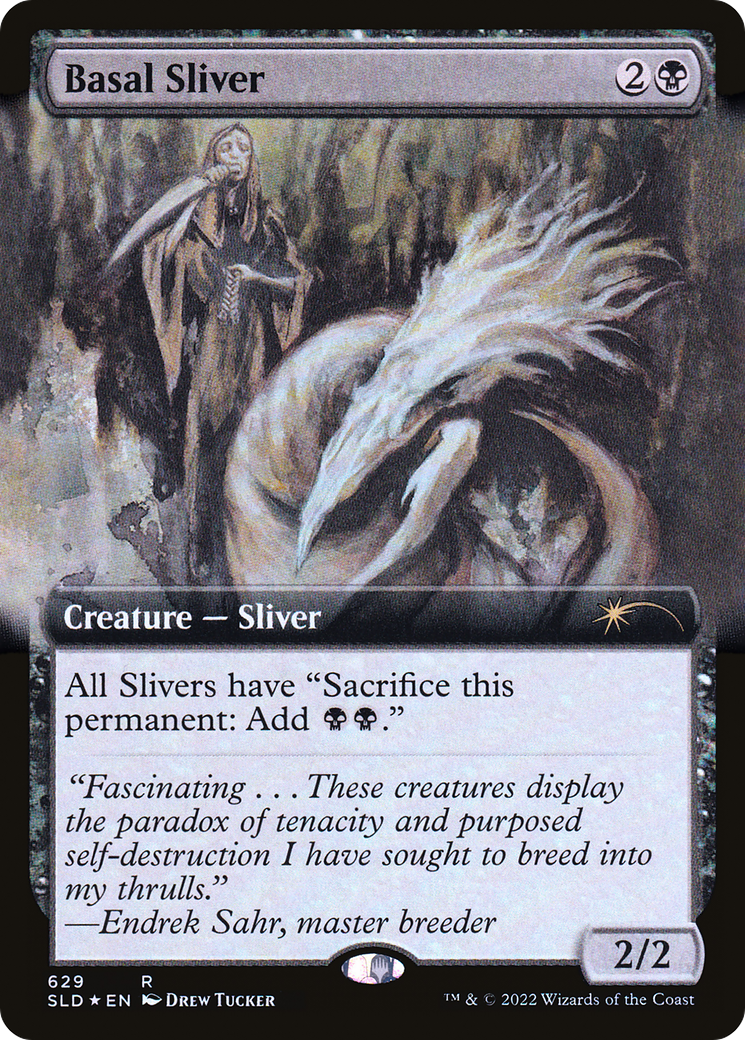 Basal Sliver (Extended Art) [Secret Lair Drop Promos] | Gear Gaming Fayetteville