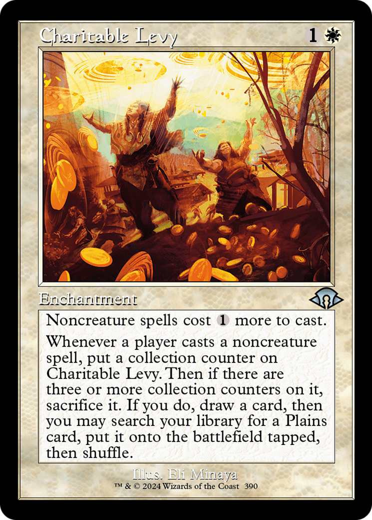 Charitable Levy (Retro) [Modern Horizons 3] | Gear Gaming Fayetteville