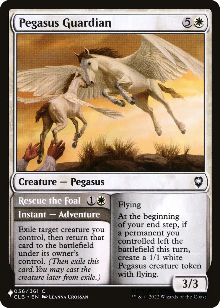 Pegasus Guardian [The List Reprints] | Gear Gaming Fayetteville