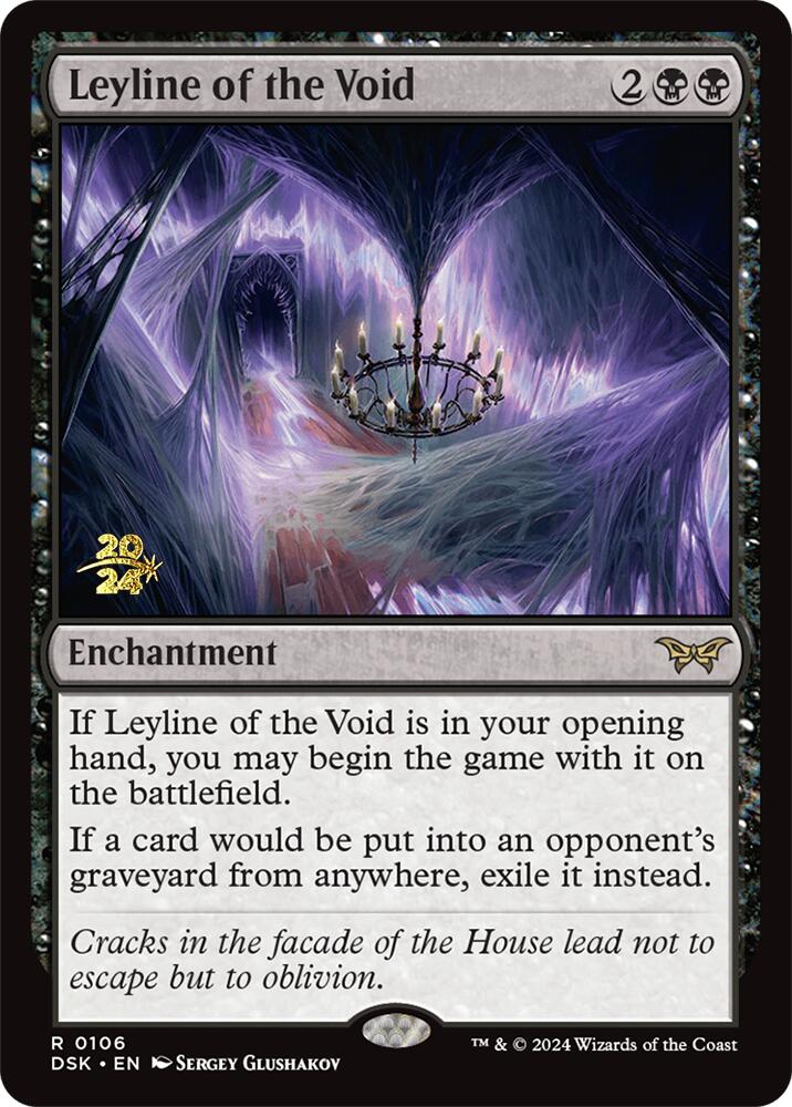 Leyline of the Void (0106) [Duskmourn: House of Horror Prerelease Promos] | Gear Gaming Fayetteville