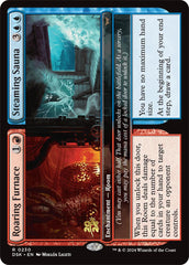 Roaring Furnace // Steaming Sauna [Duskmourn: House of Horror Prerelease Promos] | Gear Gaming Fayetteville