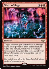 Waltz of Rage [Duskmourn: House of Horror Promos] | Gear Gaming Fayetteville