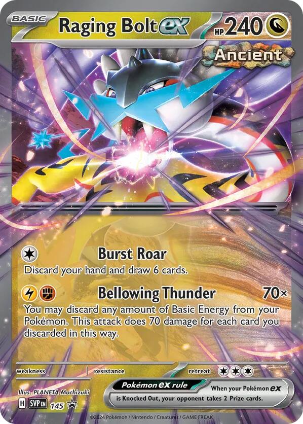 Raging Bolt ex (145) [SV: Scarlet & Violet Promo Cards] | Gear Gaming Fayetteville