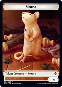Mouse // Food (17) Double-Sided Token [Throne of Eldraine Tokens] | Gear Gaming Fayetteville