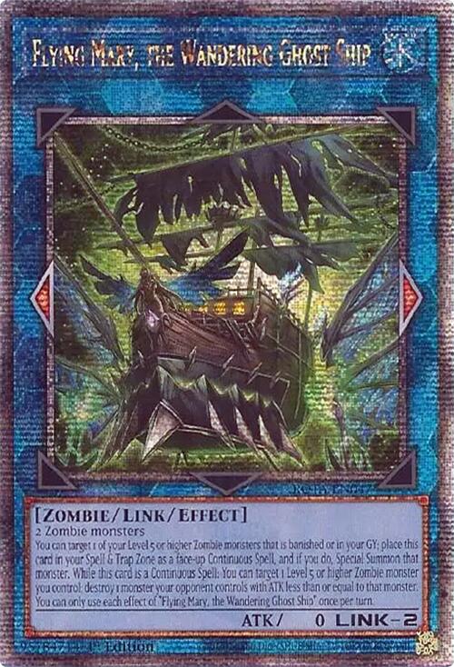 Flying Mary, the Wandering Ghost Ship (Quarter Century Secret Rare) [ROTA-EN047] Quarter Century Secret Rare | Gear Gaming Fayetteville