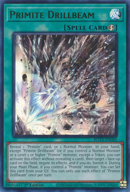 Primite Drillbeam [ROTA-EN060] Ultra Rare | Gear Gaming Fayetteville