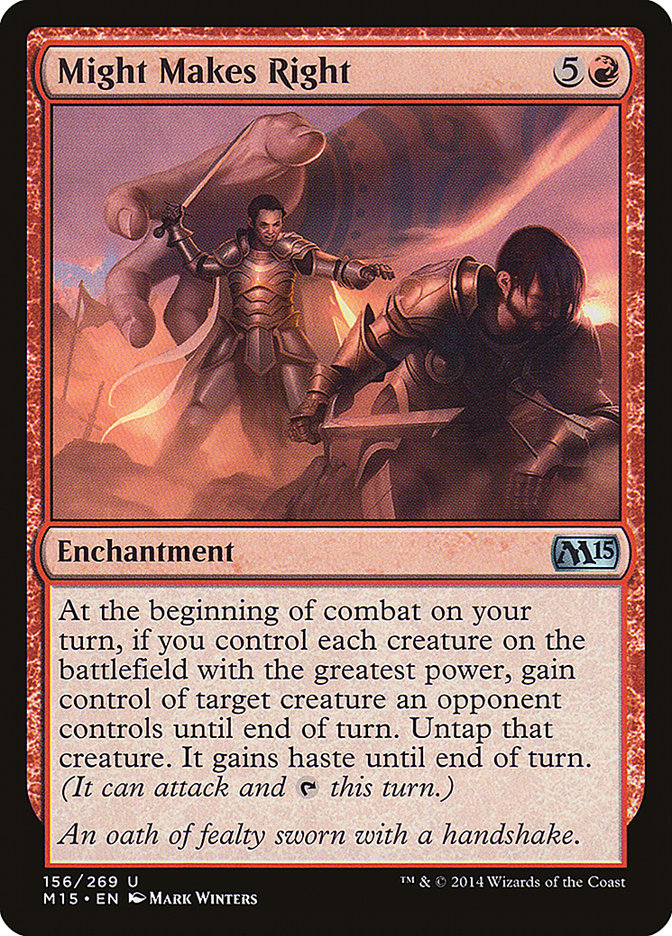 Might Makes Right [Magic 2015] | Gear Gaming Fayetteville