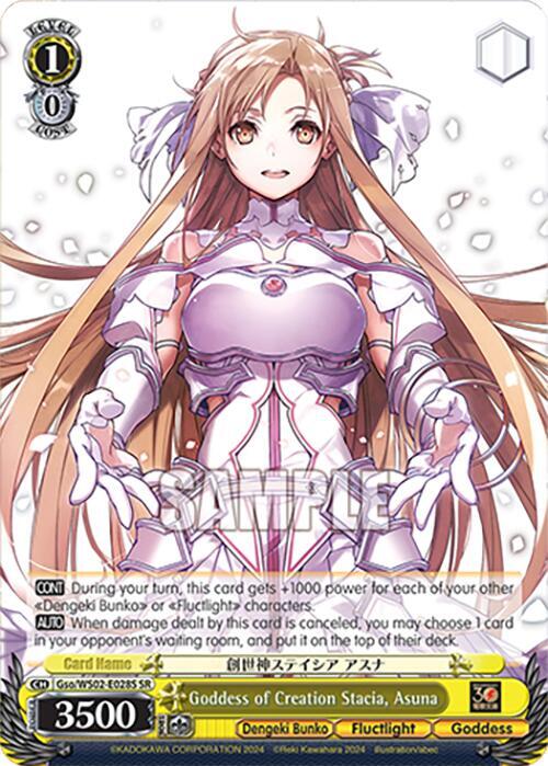 Goddess of Creation Stacia, Asuna (SR) - [Dengeki Bunko] | Gear Gaming Fayetteville
