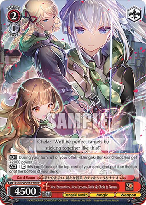 New Encounters, New Lessons, Katie & Chela & Nanao - [Dengeki Bunko] | Gear Gaming Fayetteville