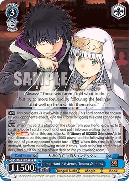 Important Existence, Touma & Index - [Dengeki Bunko] | Gear Gaming Fayetteville