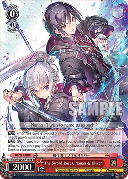 The Sword Roses, Nanao & Oliver - [Dengeki Bunko] | Gear Gaming Fayetteville