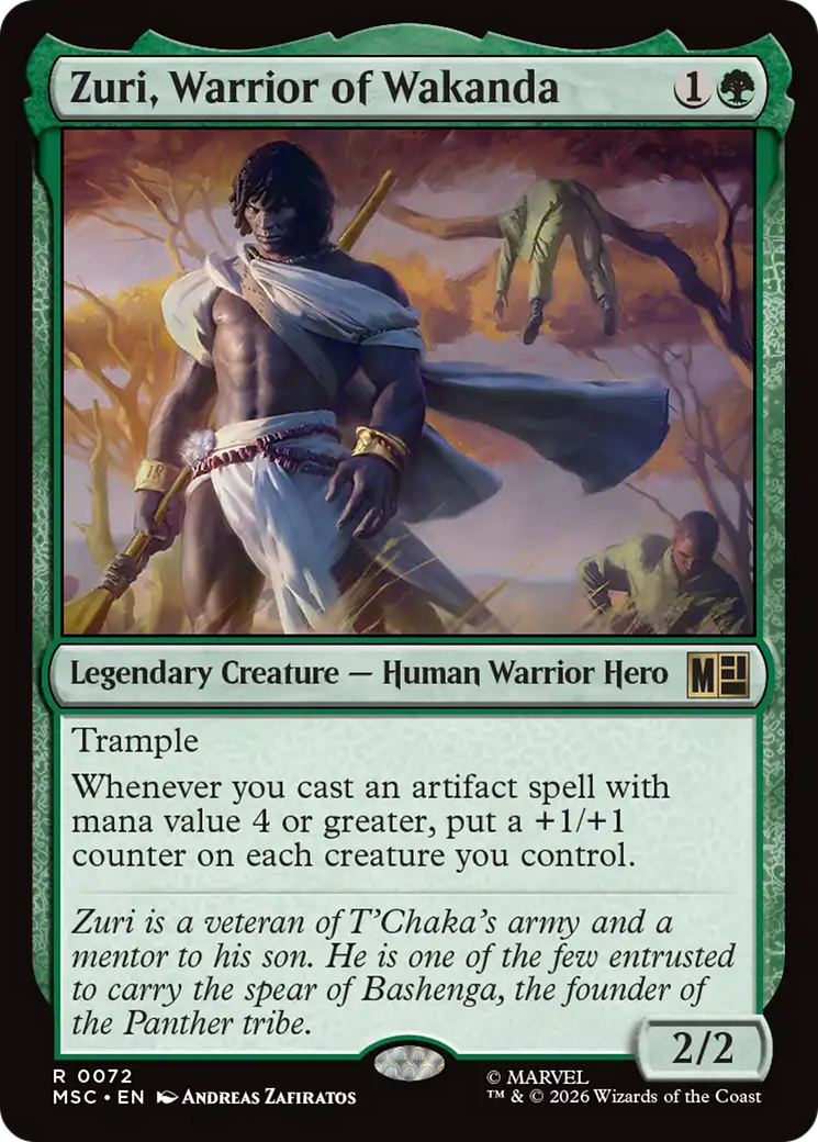Zuri, Warrior of Wakanda [Marvel Super Heroes Commander] | Gear Gaming Fayetteville