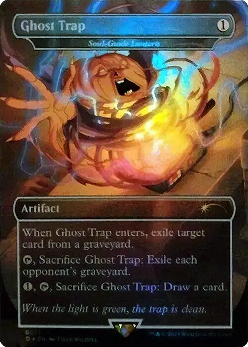 Ghost Trap - Soul-Guide Lantern (Rainbow Foil) [Secret Lair Drop Series] | Gear Gaming Fayetteville