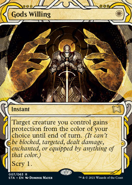 Gods Willing (Foil Etched) [Strixhaven: Mystical Archive] | Gear Gaming Fayetteville