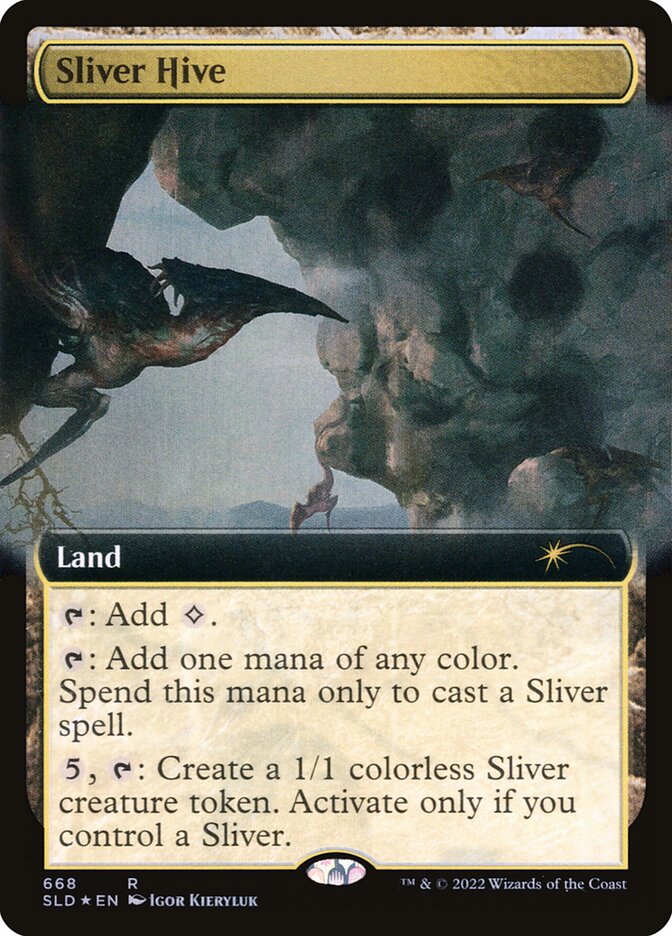 Sliver Hive (Extended Art) [Secret Lair Drop Promos] | Gear Gaming Fayetteville