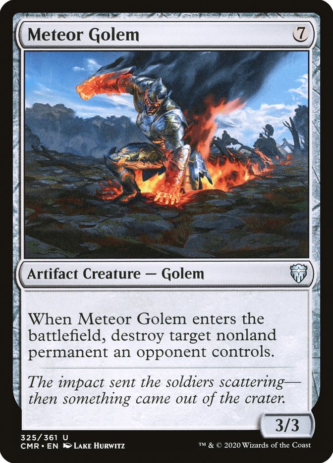 Meteor Golem (325) [Commander Legends] | Gear Gaming Fayetteville