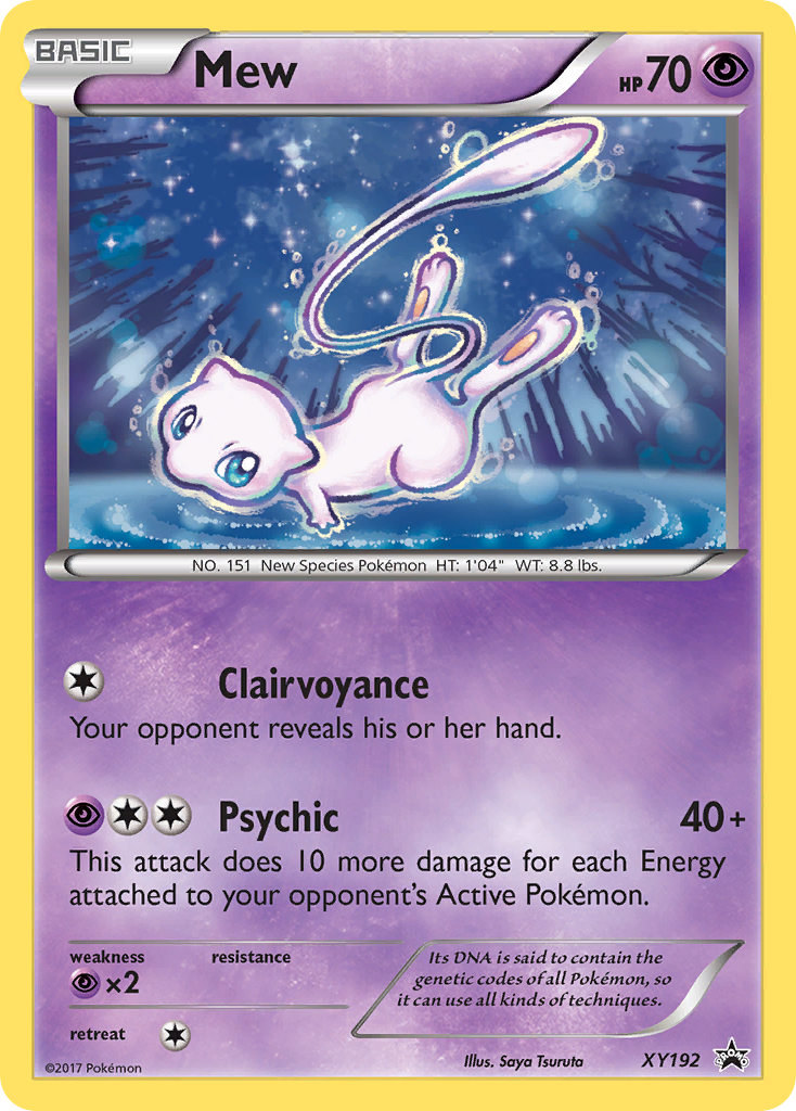 Mew (XY192) [XY: Black Star Promos] | Gear Gaming Fayetteville