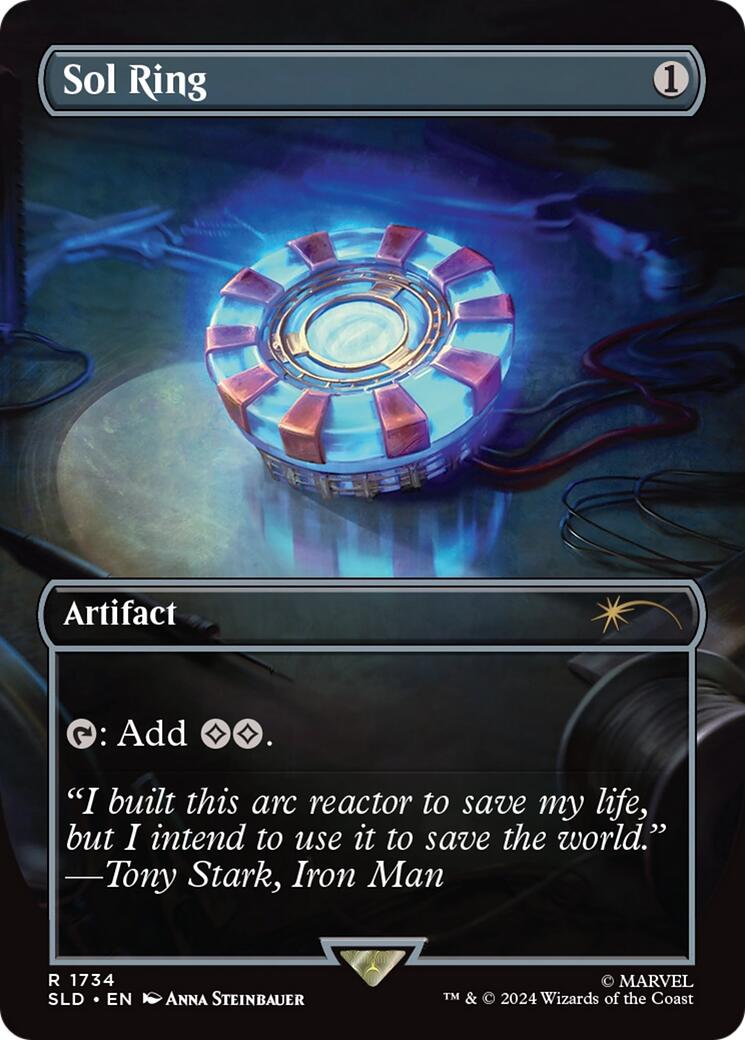 Sol Ring (1734) (Rainbow Foil) [Secret Lair Drop Series] | Gear Gaming Fayetteville