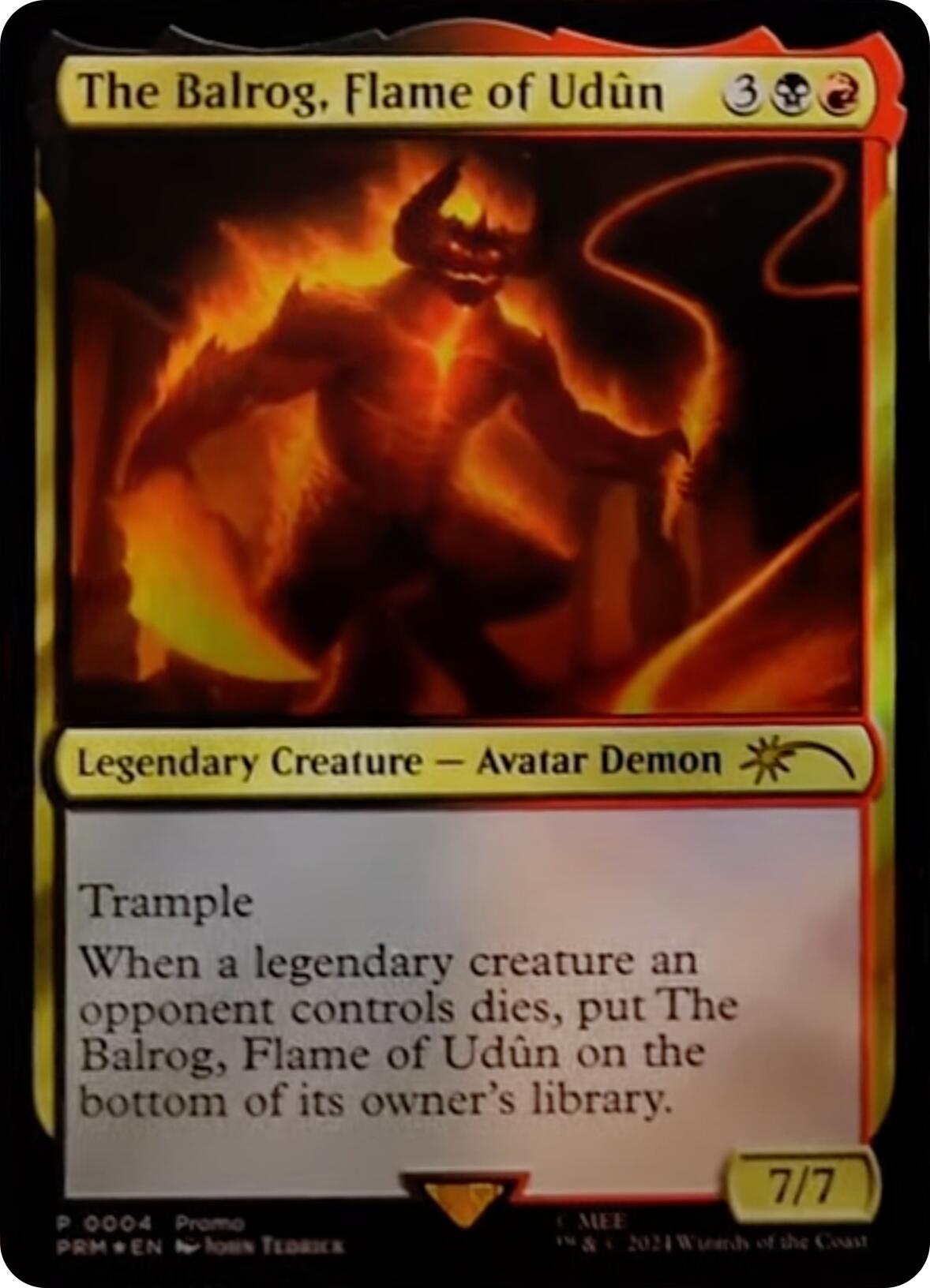The Balrog, Flame of Udun [Resale Promos] | Gear Gaming Fayetteville
