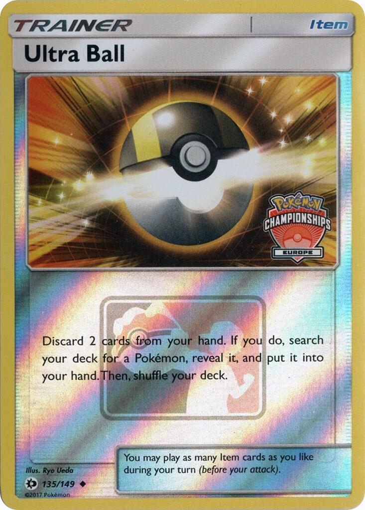 Ultra Ball (135/149) (Europe Championships) [League & Championship Cards] | Gear Gaming Fayetteville