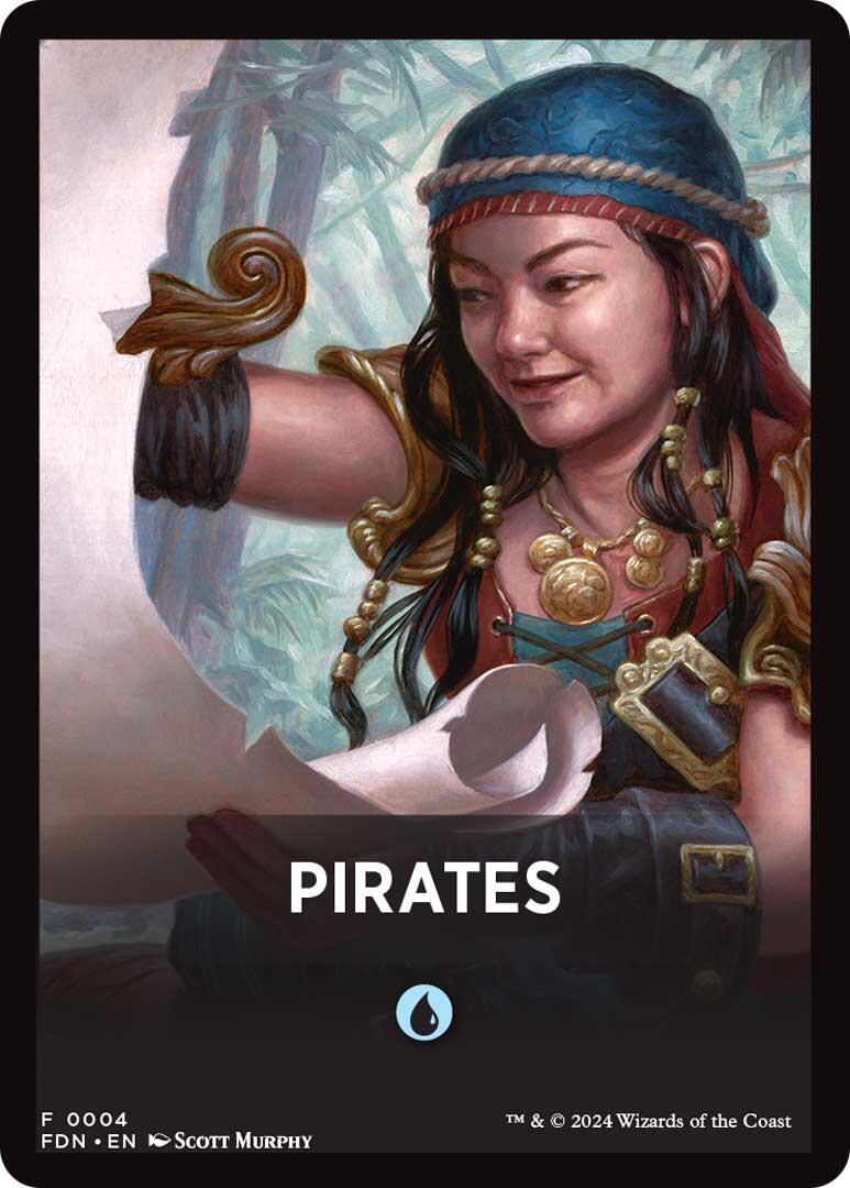 Pirates Theme Card [Foundations Tokens] | Gear Gaming Fayetteville