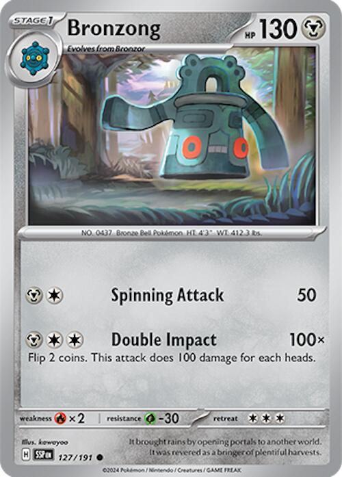 Bronzong (127/191) [Scarlet & Violet: Surging Sparks] | Gear Gaming Fayetteville