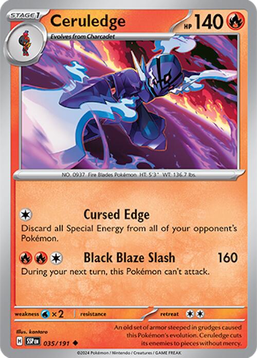 Ceruledge (035/191) [Scarlet & Violet: Surging Sparks] | Gear Gaming Fayetteville