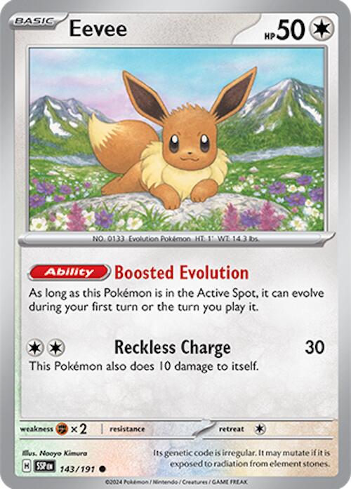 Eevee (143/191) [Scarlet & Violet: Surging Sparks] | Gear Gaming Fayetteville