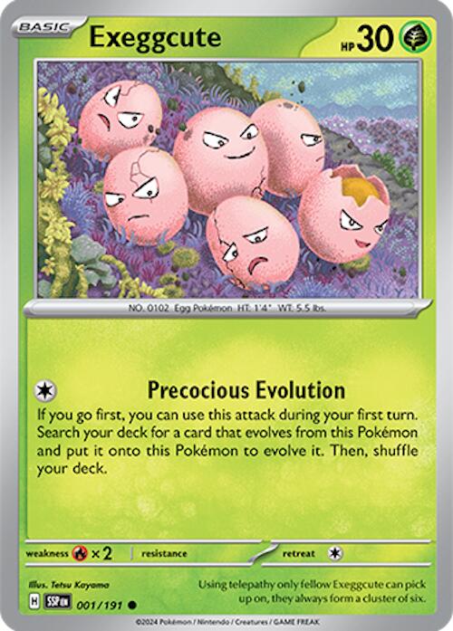 Exeggcute (001/191) [Scarlet & Violet: Surging Sparks] | Gear Gaming Fayetteville