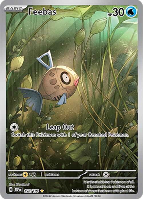 Feebas (198/191) [Scarlet & Violet: Surging Sparks] | Gear Gaming Fayetteville