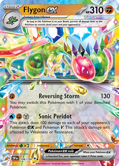 Flygon ex (106/191) [Scarlet & Violet: Surging Sparks] | Gear Gaming Fayetteville