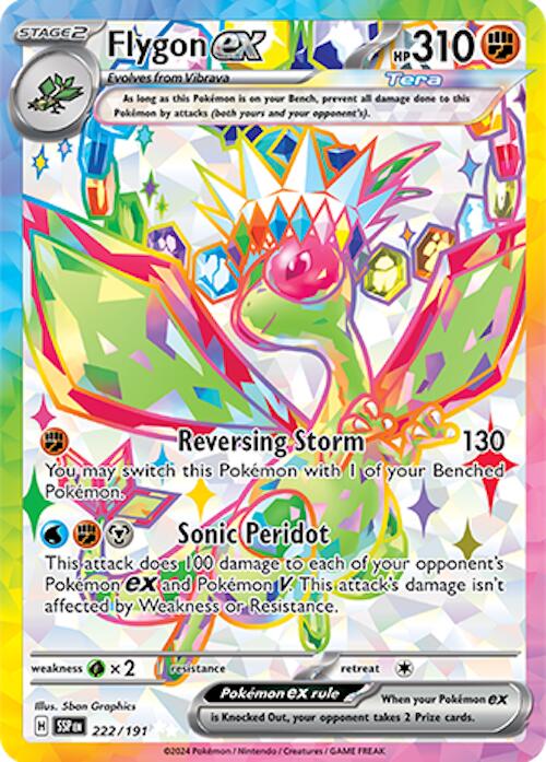 Flygon ex (222/191) [Scarlet & Violet: Surging Sparks] | Gear Gaming Fayetteville