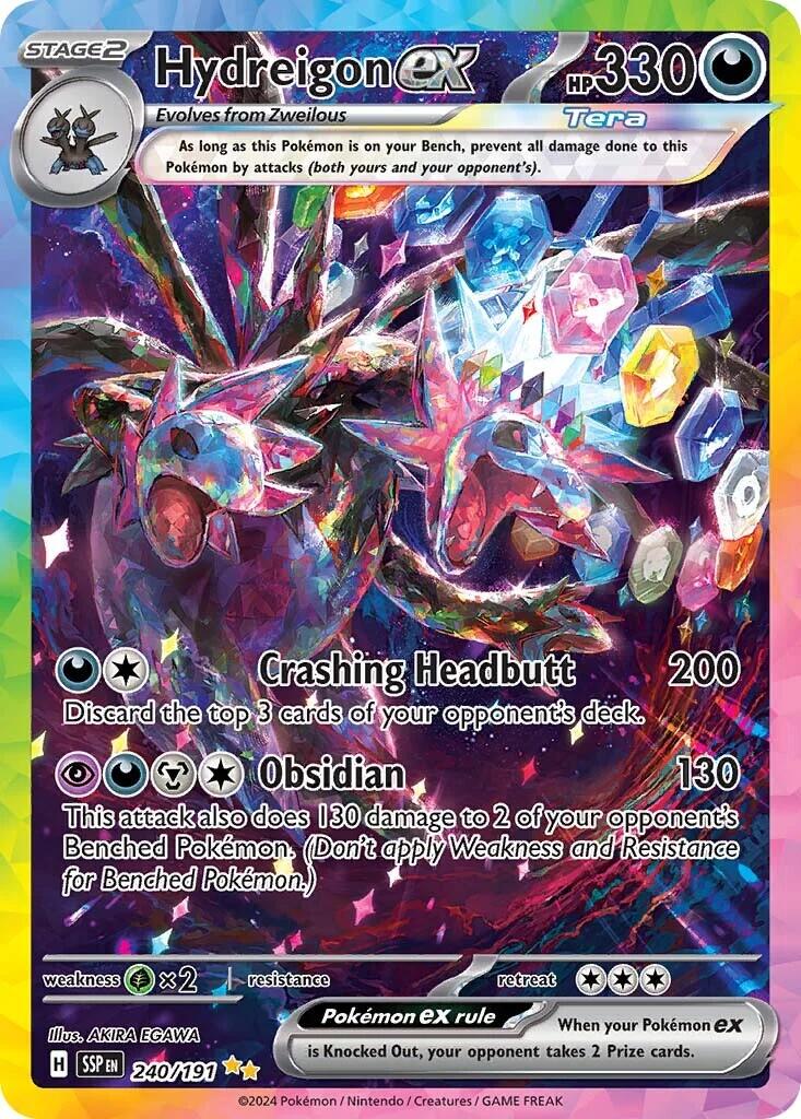 Hydreigon ex (240/191) [Scarlet & Violet: Surging Sparks] | Gear Gaming Fayetteville