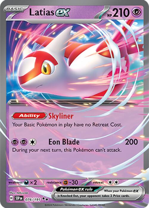 Latias ex (076/191) [Scarlet & Violet: Surging Sparks] | Gear Gaming Fayetteville