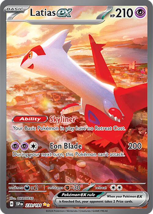 Latias ex (239/191) [Scarlet & Violet: Surging Sparks] | Gear Gaming Fayetteville